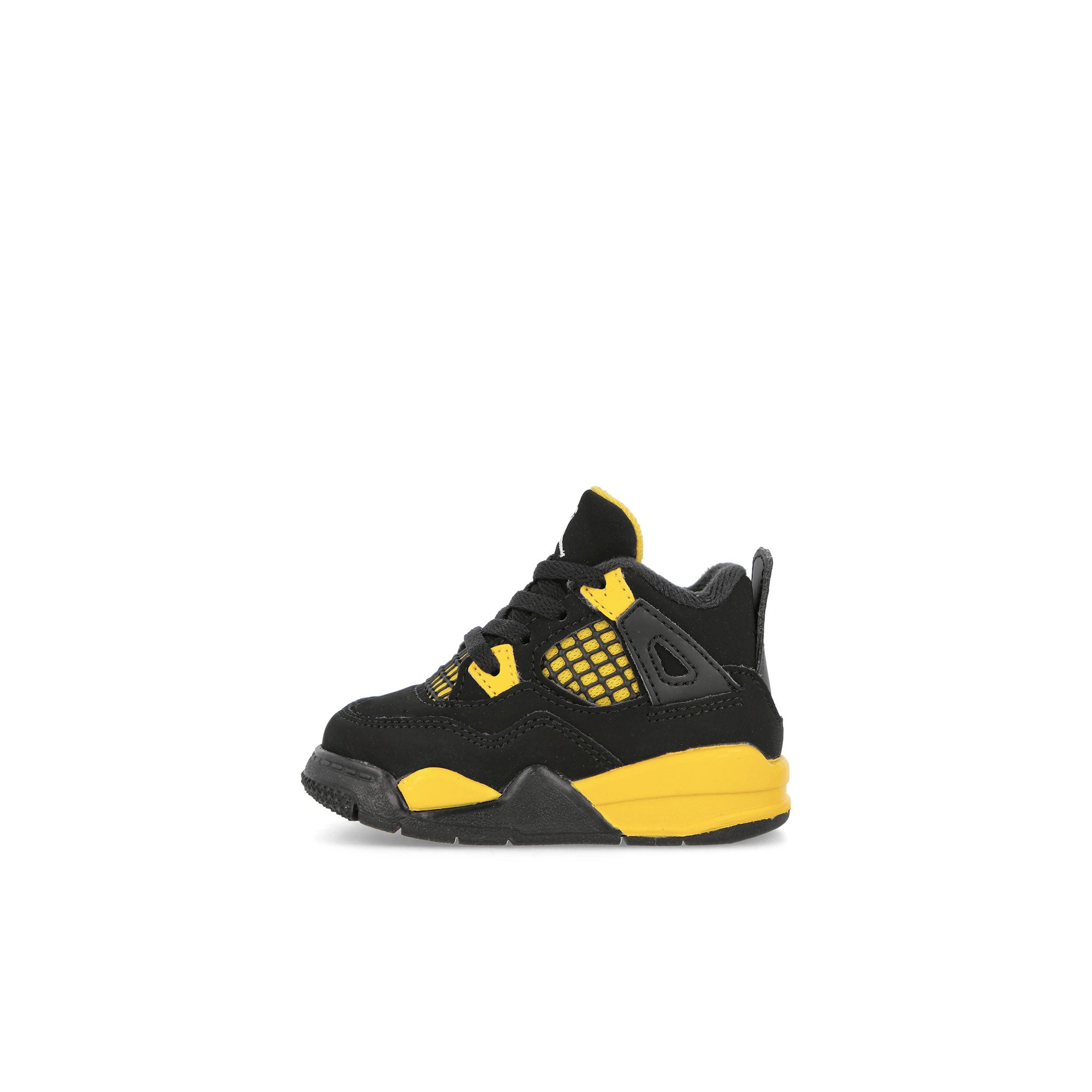 Jordan Air Jordan 4 Retro TD Black / White - Tour Yellow Low Top Sneakers BQ7670 017 | Overkill