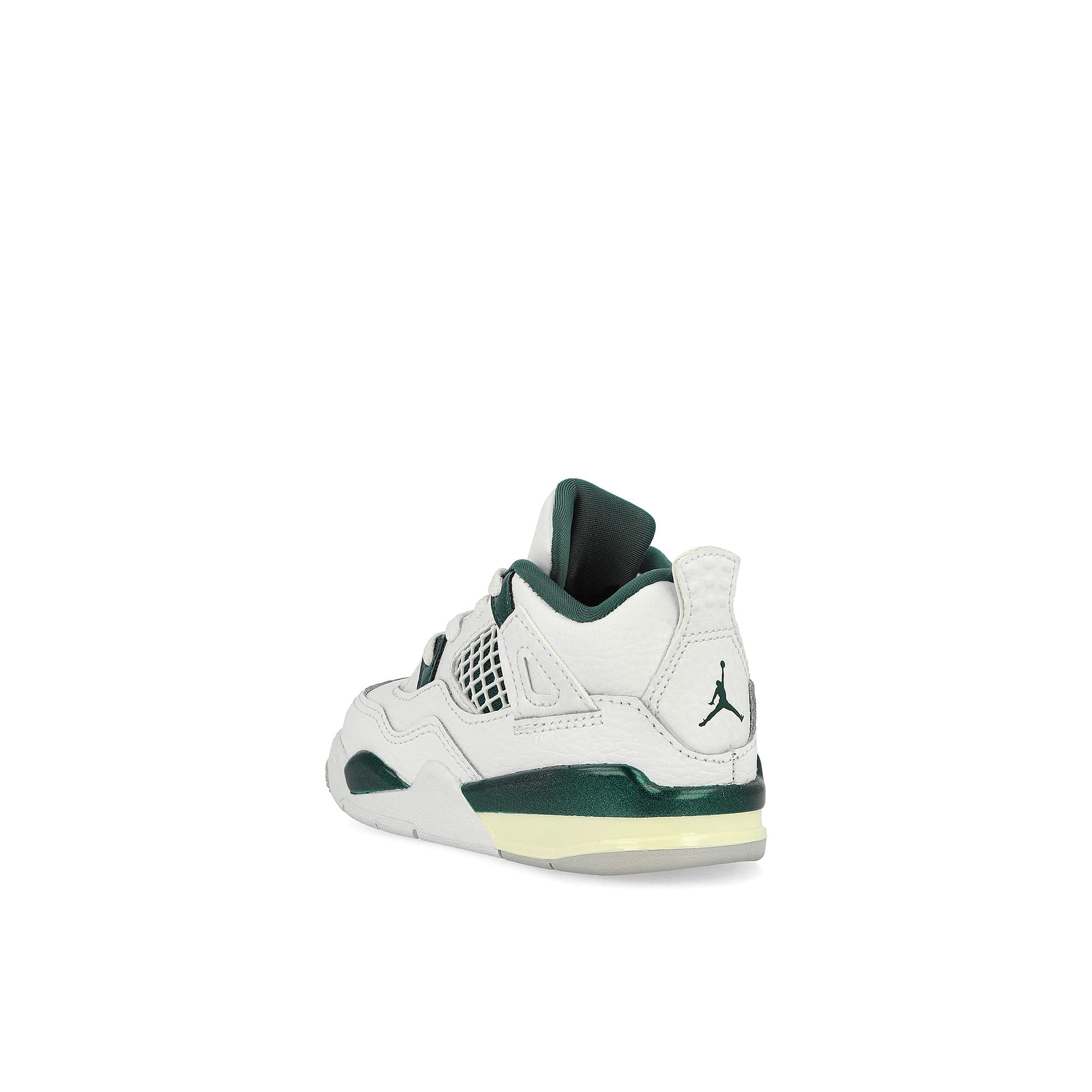 Jordan Jordan 4 Retro TD White / Oxidized Green - White - Neutral Grey High Top Sneakers  Material | Overkill