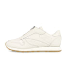 Reebok wmns classic leather zip Chalk-Sandstone-Silver Low Top Sneakers BS8063 | Overkill