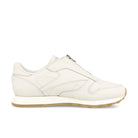 Reebok wmns classic leather zip Chalk-Sandstone-Silver Low Top Sneakers  Silhouette | Overkill