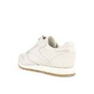 Reebok wmns classic leather zip Chalk-Sandstone-Silver Low Top Sneakers  Material | Overkill