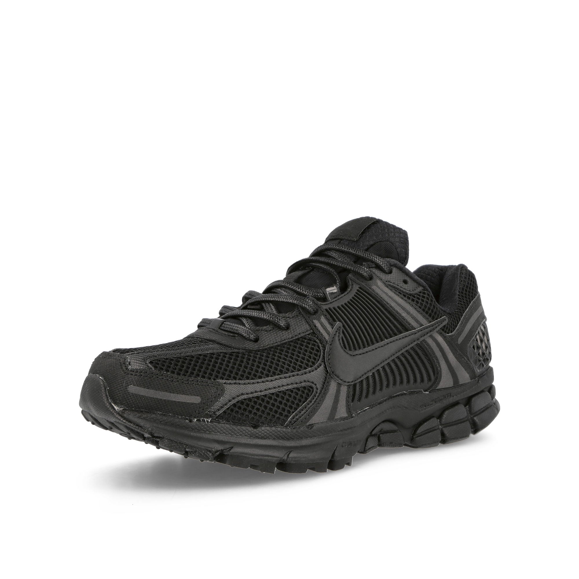 Nike Zoom Vomero 5 SP Black / Black Low Top Sneakers  Close Up | Overkill