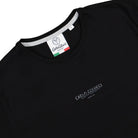 Carlo Colucci T-Shirt Basic Line Black T-Shirts Close-up | Overkill