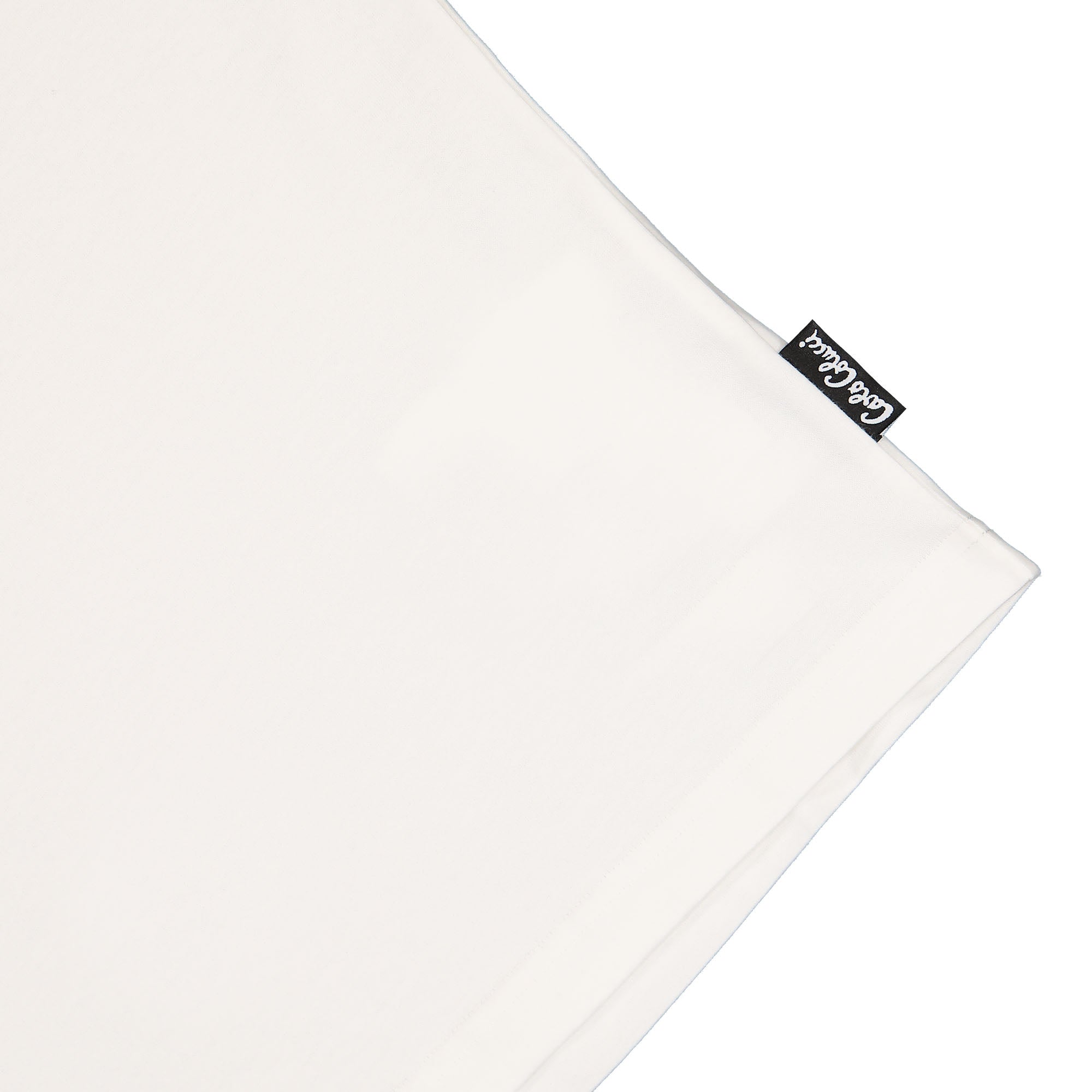 Carlo Colucci T-Shirt Basic Line White T-Shirts Detailfoto | Overkill