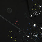 Carlo Colucci Paint Drop Sweat Jacket Black Track Jackets Detailfoto | Overkill