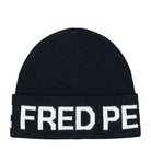 Fred Perry Branded Jacquard Beanie Navy Beanie C3302-608 | Overkill
