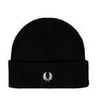 Fred Perry Classic Merino Wool Beanie Black / Snowwhite Beanie C3316-843 | Overkill
