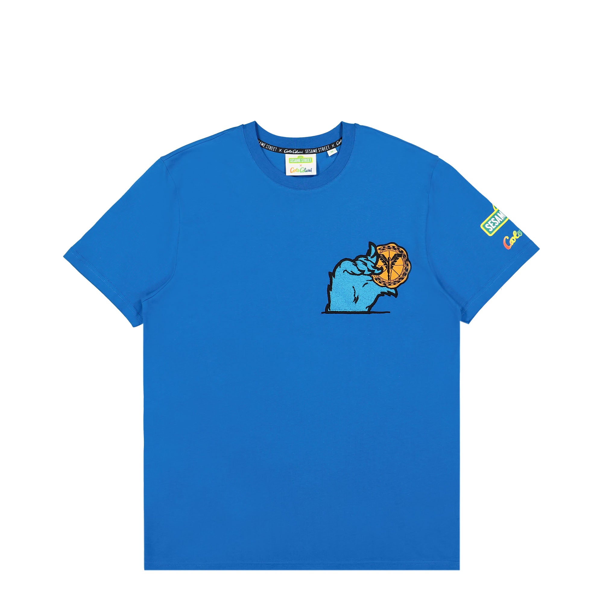 Carlo Colucci T-Shirt Blue T-Shirts C3442-18 | Overkill