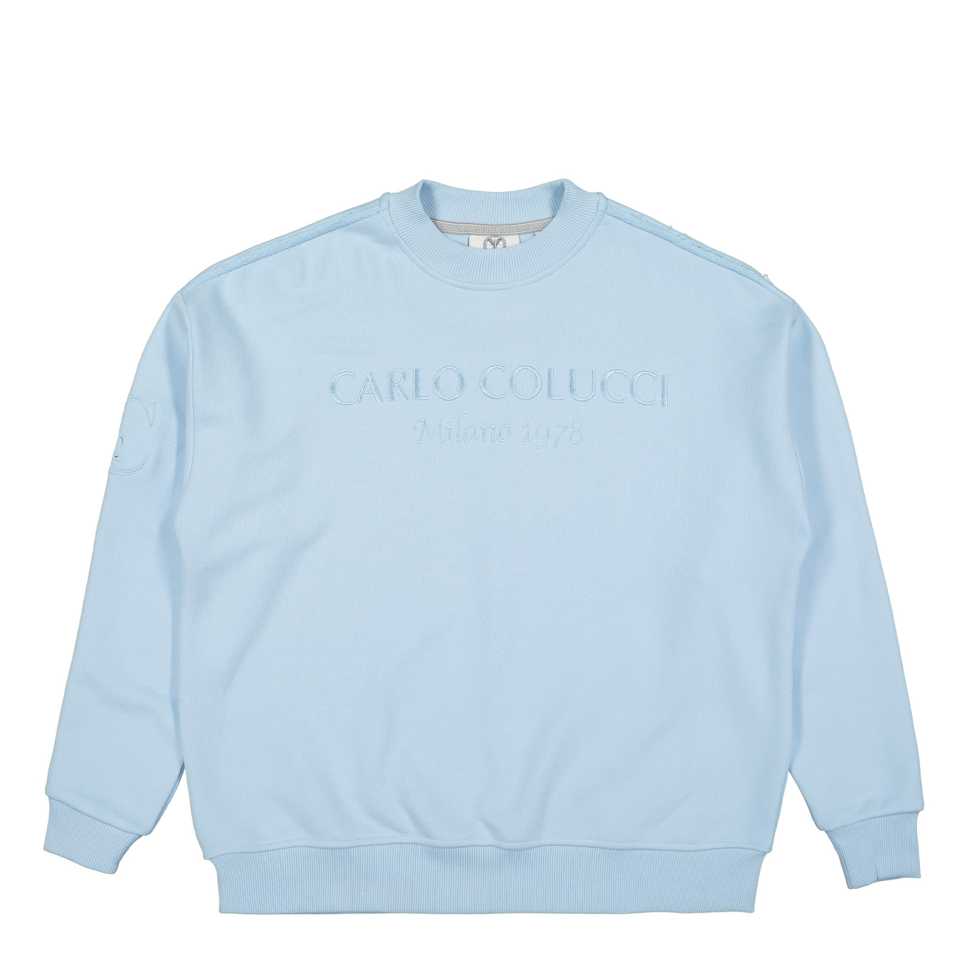 Carlo Colucci Oversize Sweatshirt Blue Sweatshirts C4330 16 | Overkill