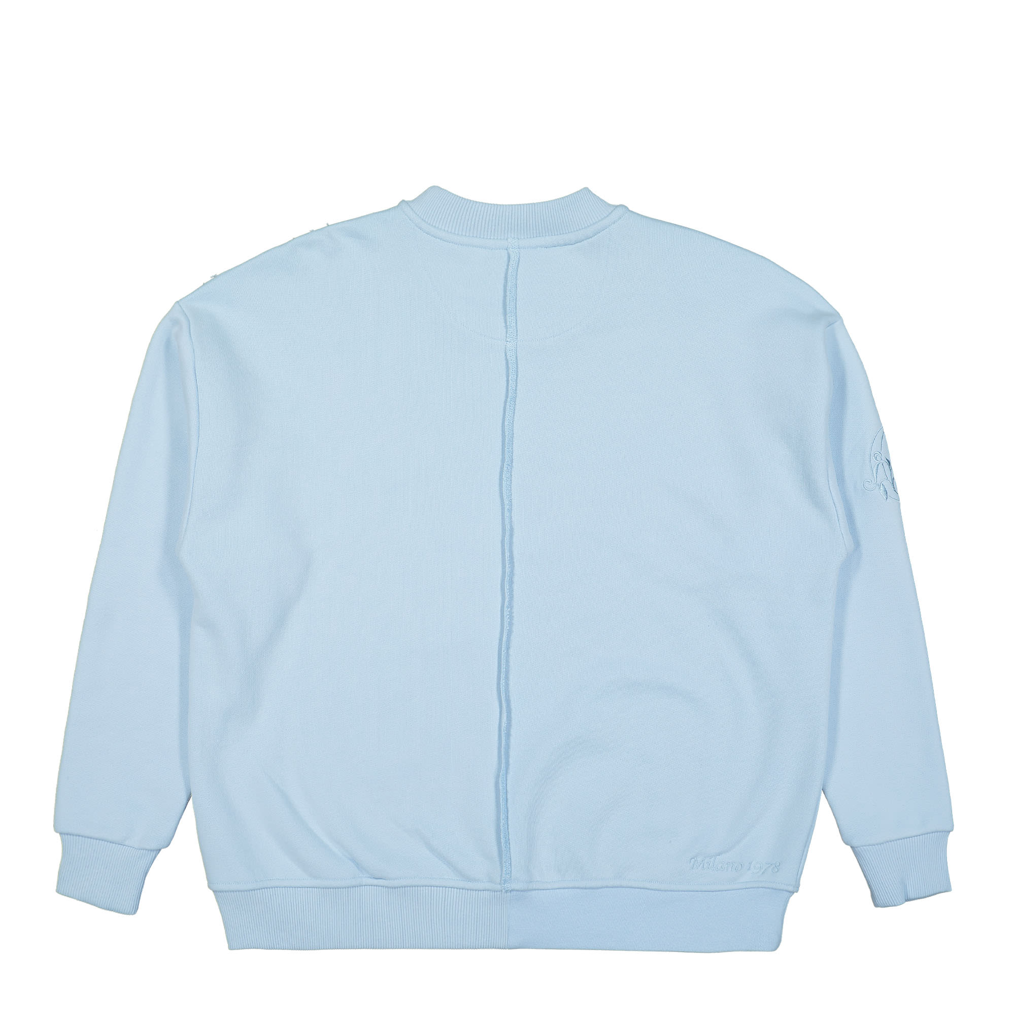 Carlo Colucci Oversize Sweatshirt Blue Sweatshirts Material | Overkill