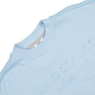 Carlo Colucci Oversize Sweatshirt Blue Sweatshirts Close-up | Overkill