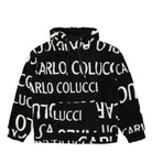 Carlo Colucci Teddy Hoodie Black / White Hoodies C4721 201 | Overkill