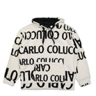 Carlo Colucci Teddy Hoodie White / Black Hoodies C4721 591 | Overkill