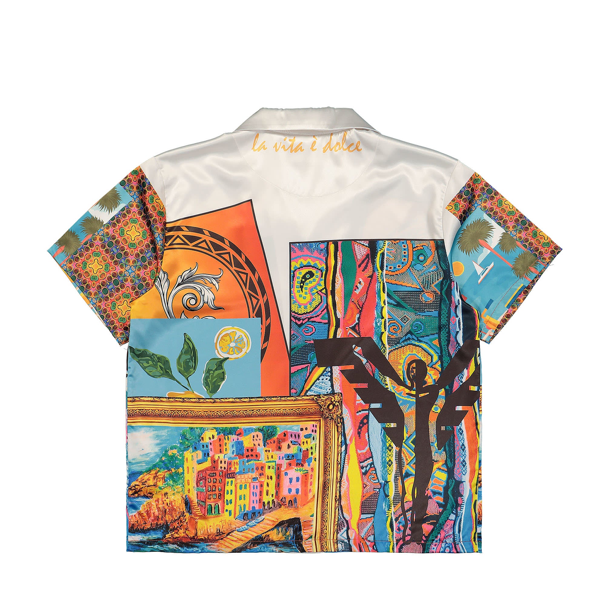 Carlo Colucci Shirt Multicolor Shirts Close-up | Overkill