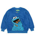 Carlo Colucci Teddy R/N Sweater Blue Sweatshirts Close-up | Overkill
