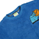 Carlo Colucci Teddy R/N Sweater Blue Sweatshirts Material | Overkill