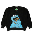 Carlo Colucci Teddy R/N Sweater Black Sweatshirts Close-up | Overkill