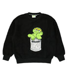 Carlo Colucci Teddy R/N Sweater Black Sweatshirts C5071-20 | Overkill