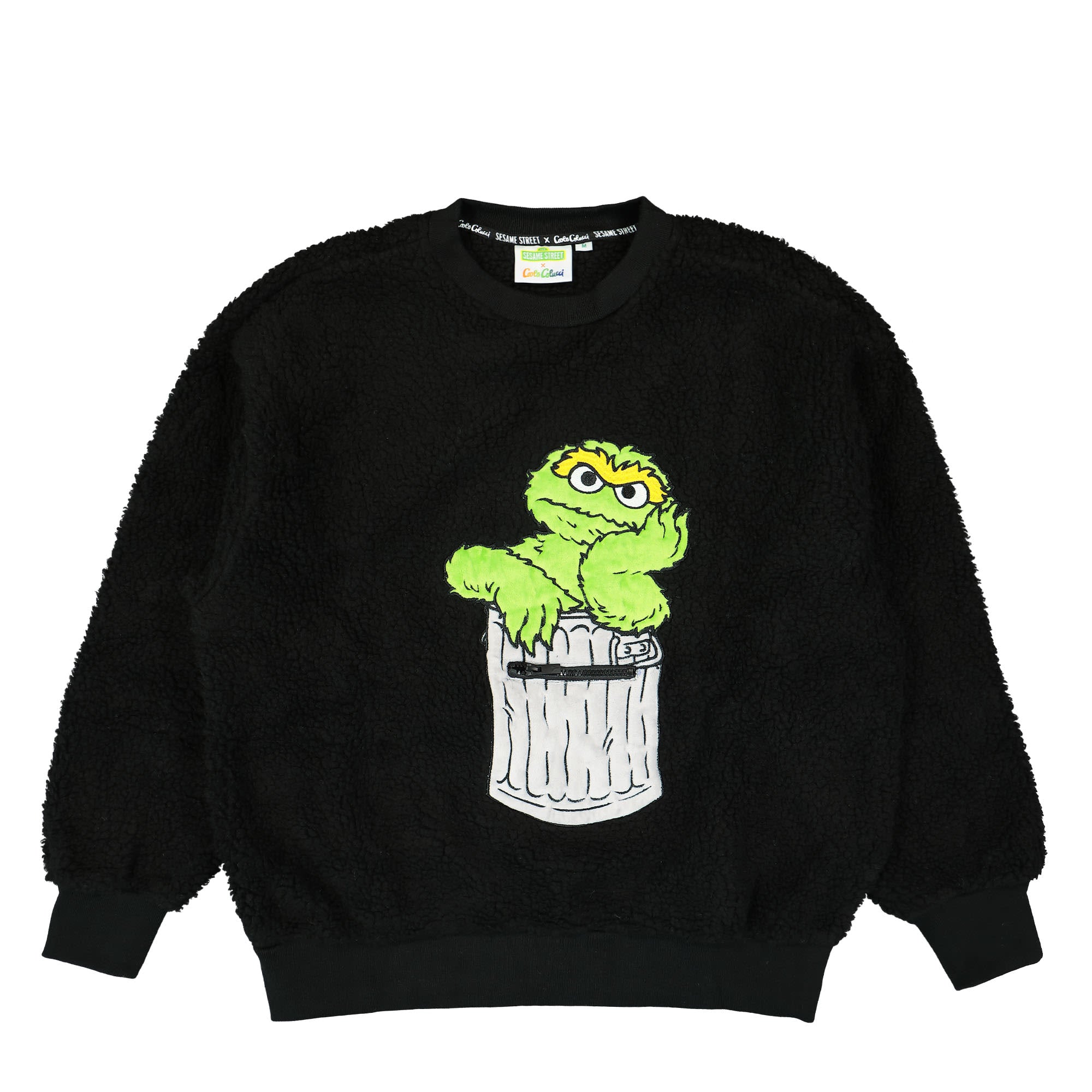 Carlo Colucci Teddy R/N Sweater Black Sweatshirts C5071-20 | Overkill