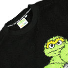 Carlo Colucci Teddy R/N Sweater Black Sweatshirts Close-up | Overkill