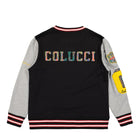 Carlo Colucci College Sweatshirt Black Sweatshirts Close-up | Overkill