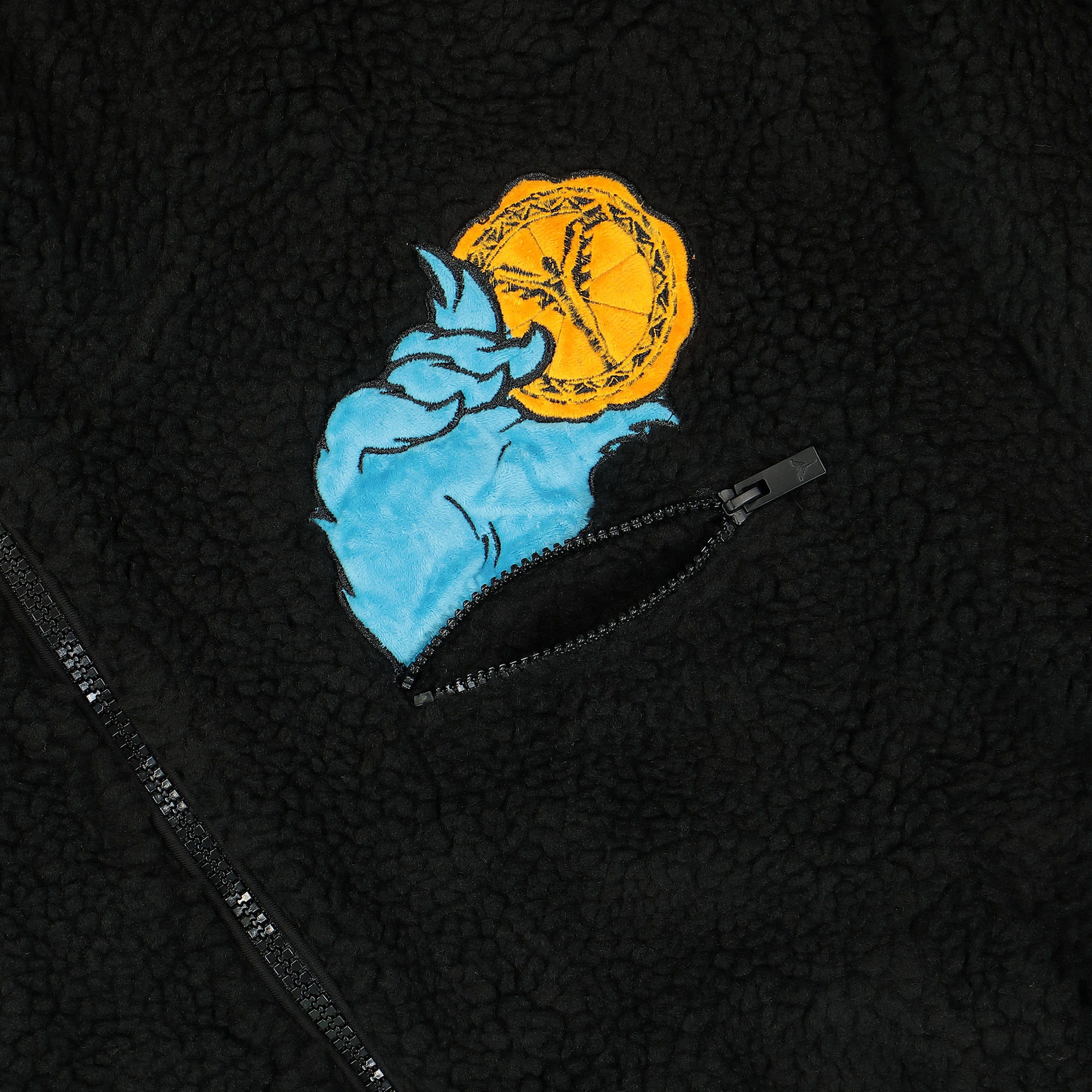 Carlo Colucci Teddy Jacket Black Jackets Detail view 1 | Overkill
