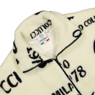 Carlo Colucci Teddy Jacket White / Black Jackets Close-up | Overkill