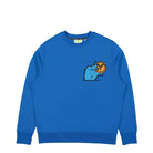 Carlo Colucci Sweat R/N Blue Sweatshirts C7107-18 | Overkill