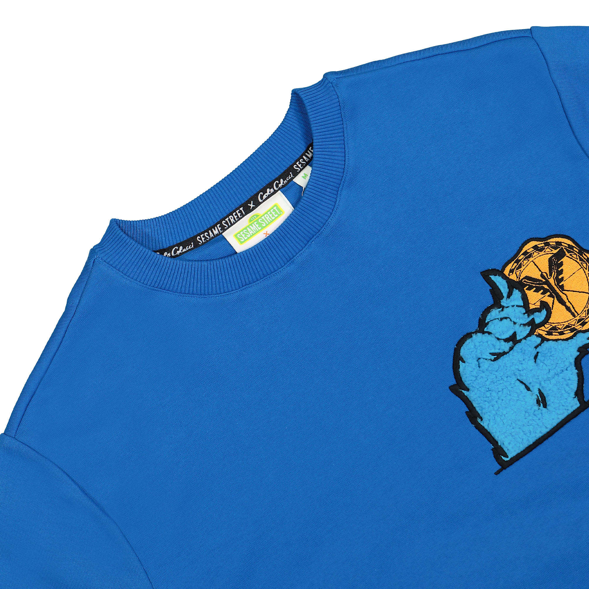 Carlo Colucci Sweat R/N Blue Sweatshirts Material | Overkill