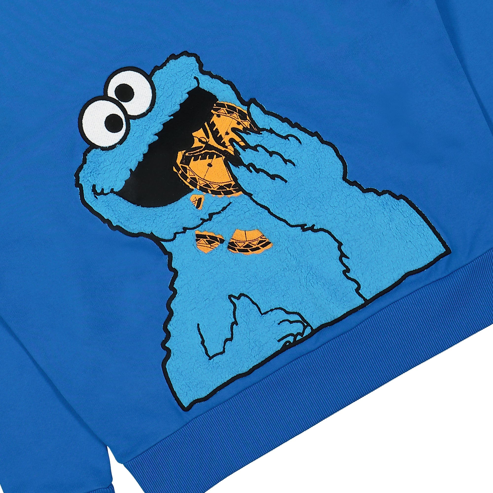 Carlo Colucci Sweat R/N Blue Sweatshirts Detailfoto | Overkill