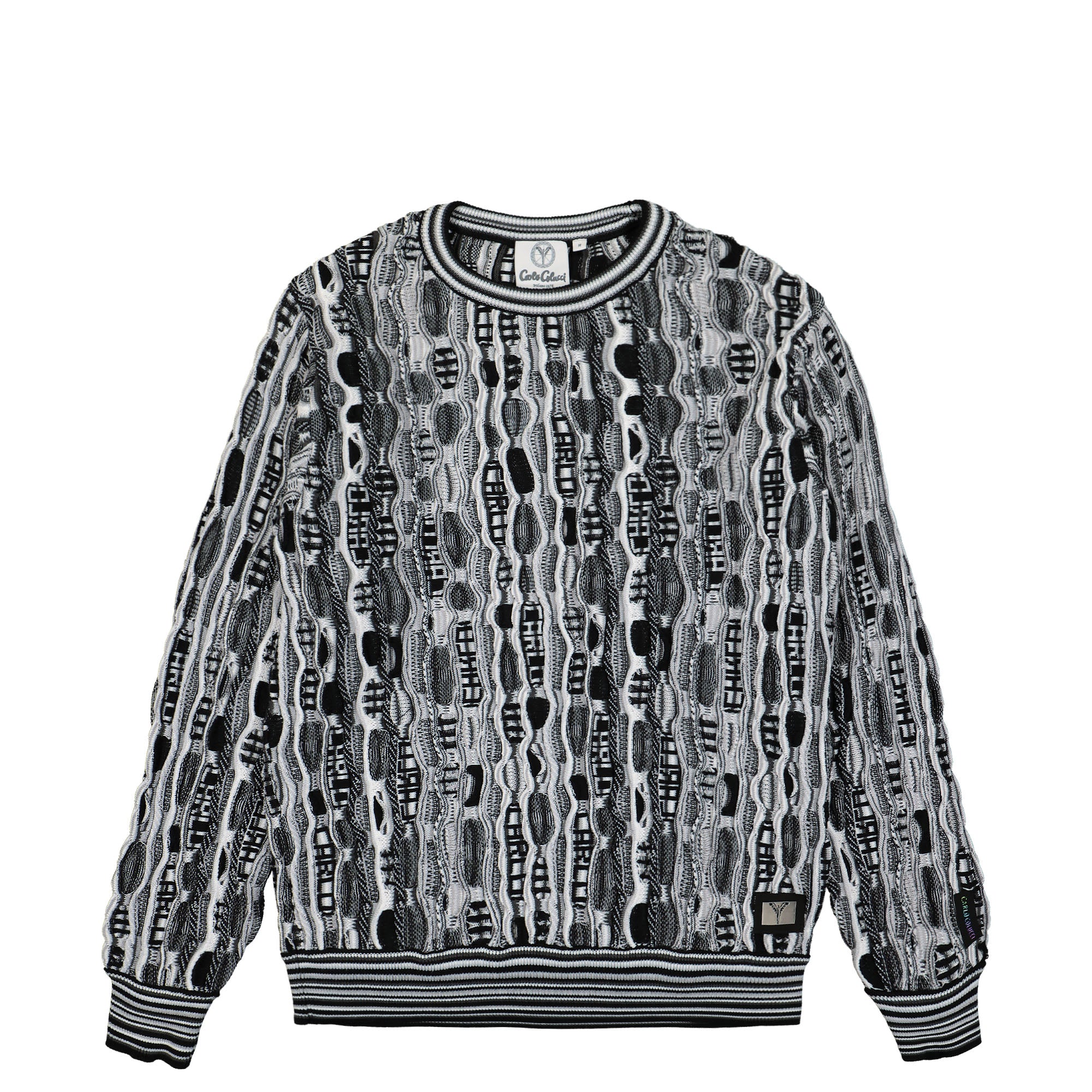 Carlo Colucci Pullover Black / Grey Sweatshirts C8308 211 | Overkill