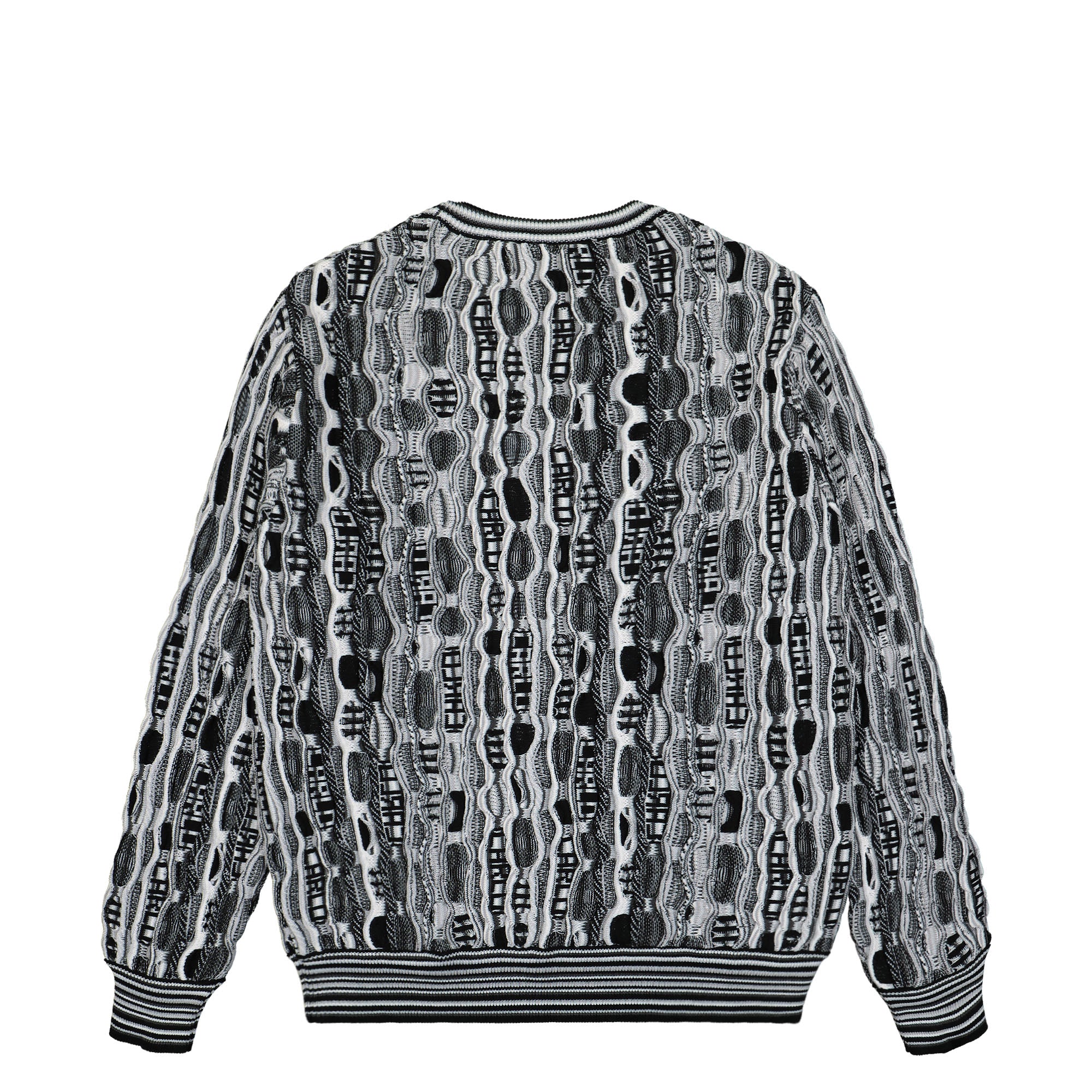 Carlo Colucci Pullover Black / Grey Sweatshirts Material | Overkill