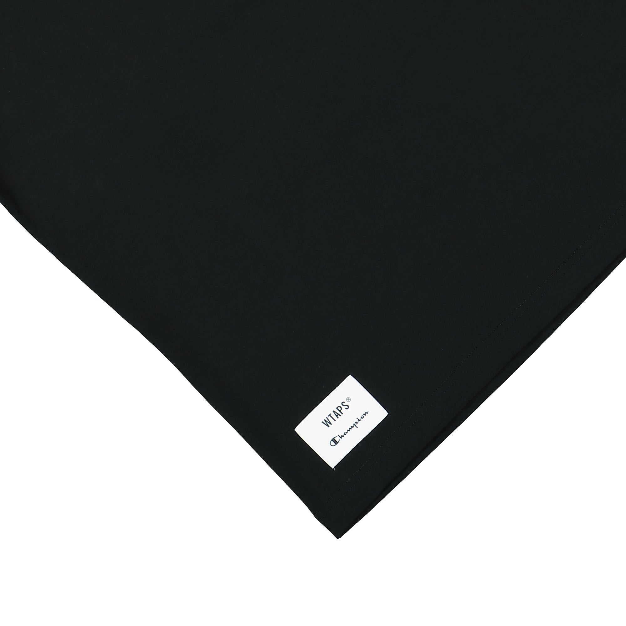 Champion Acadamy Crewneck T-Shirt Black T-Shirts Detailfoto | Overkill