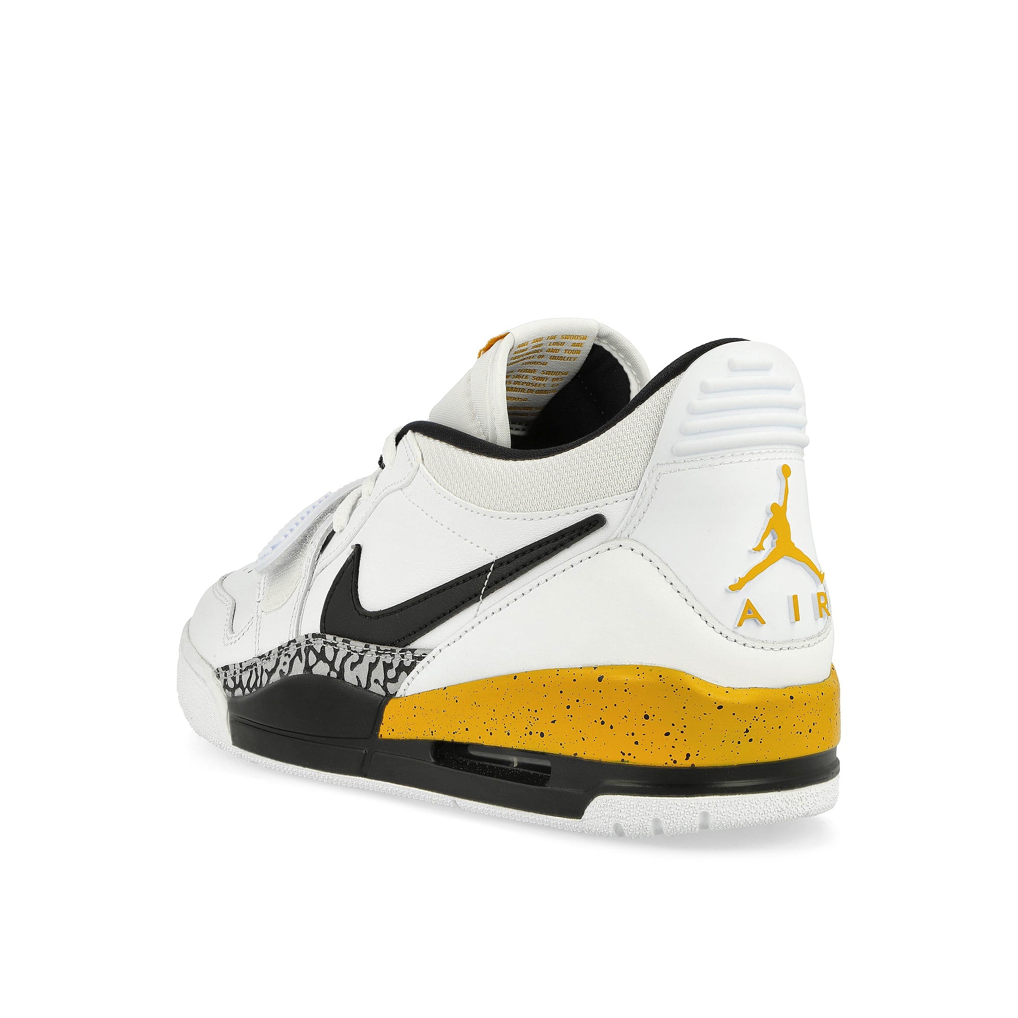 Jordan Air Jordan Legacy 312 Low White / Black - Yellow Ochre - Wolf Grey Low Top Sneakers  Material | Overkill