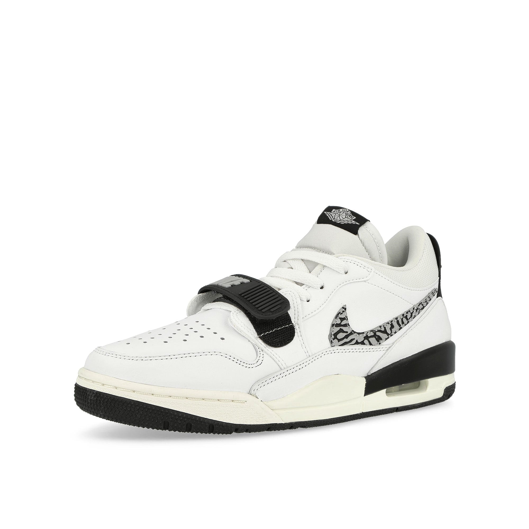 Jordan Air Jordan Legacy 312 Low White / Wolf Grey-Black-Sail Low Top Sneakers  Close Up | Overkill