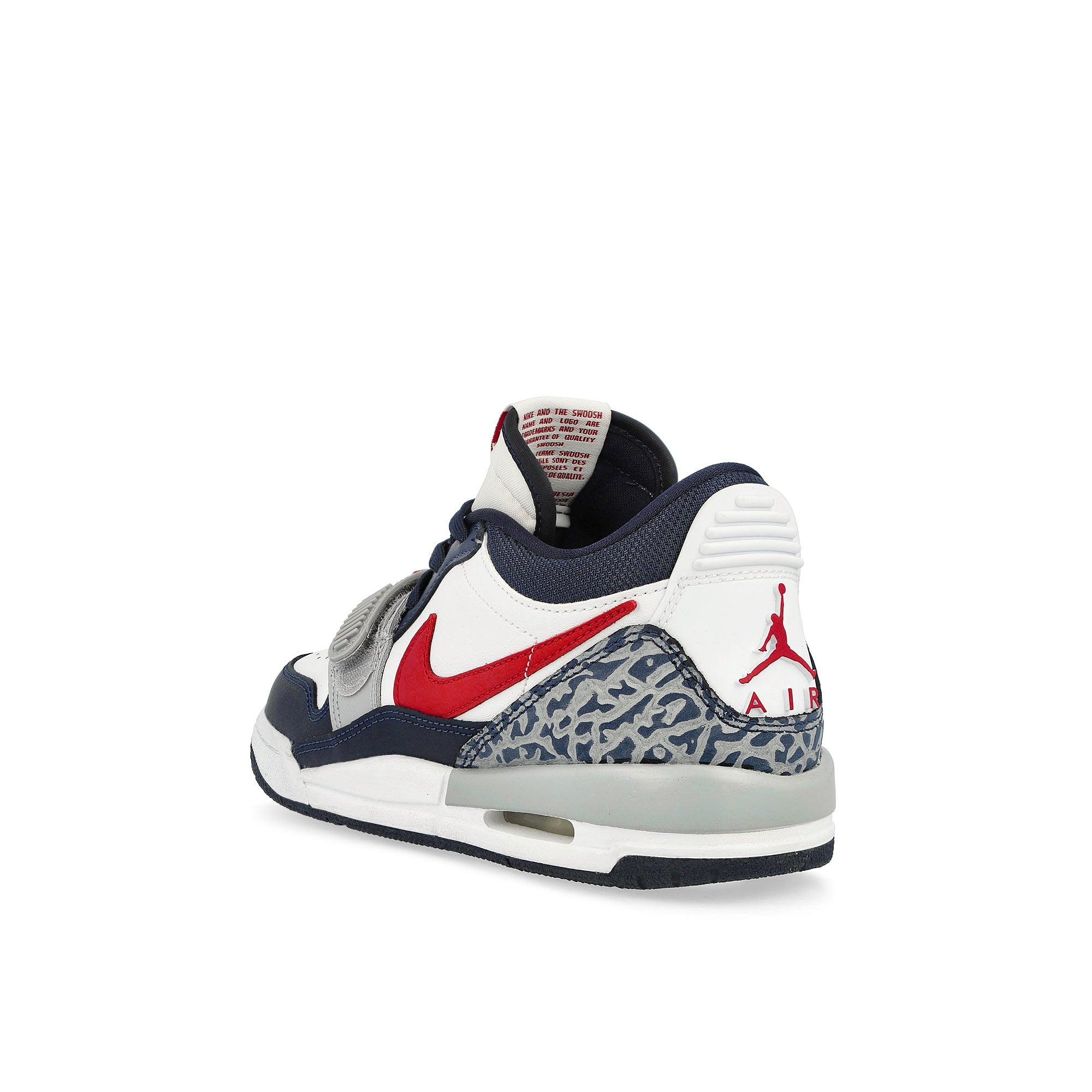 Jordan Air Jordan Legacy 312 Low GS White / Varsity Red - Midnight navy Low Top Sneakers  Material | Overkill