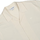 Lacoste Loose Fitting Seersucker Shirt Blanc / Beige Shirt CH2355-00 FM0 Detailfoto | Overkill
