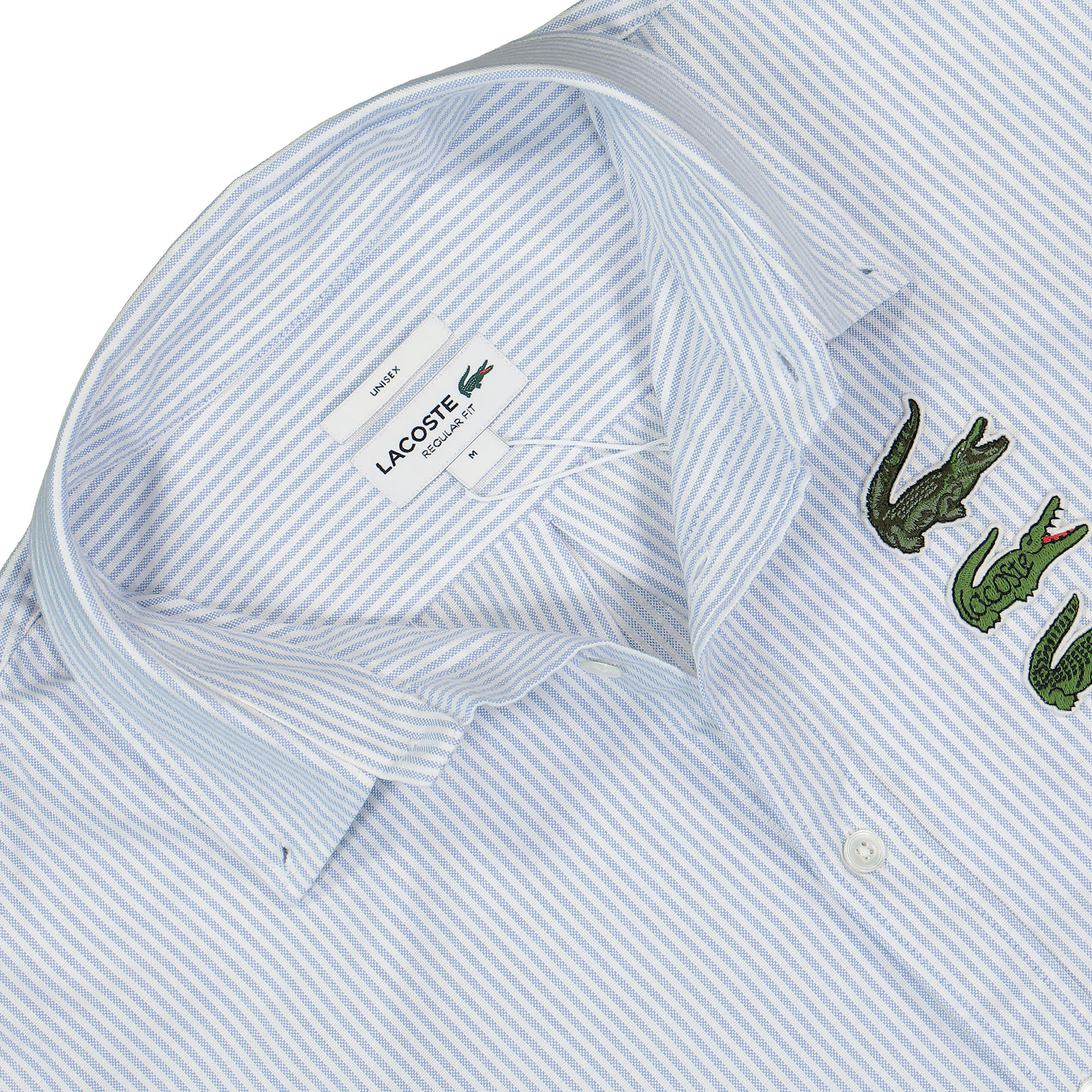 Lacoste Long Sleeved Casual Shirt White / Overview Shirts Close-up | Overkill