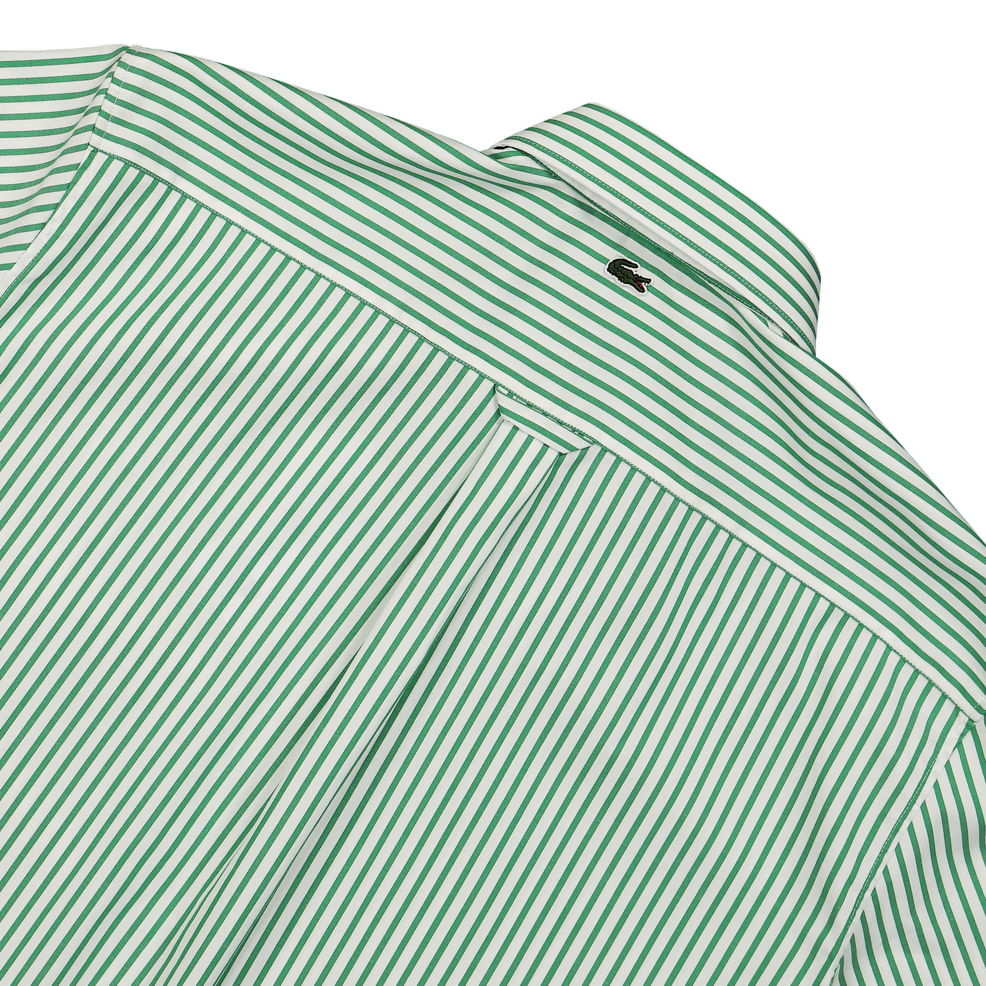 Lacoste Relaxed Fit Shirt White / Green Shirts Detail view 1 | Overkill