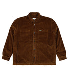 Lacoste Padded Corduroy Overshirt Coffee Brown Jackets CH8840-00 DPD | Overkill
