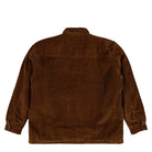 Lacoste Padded Corduroy Overshirt Coffee Brown Jackets CH8840-00 DPD Close-up | Overkill
