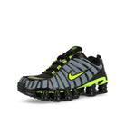 Nike Shox TL Thunderstorm / Volt - Black Low Top Sneakers  Close Up | Overkill