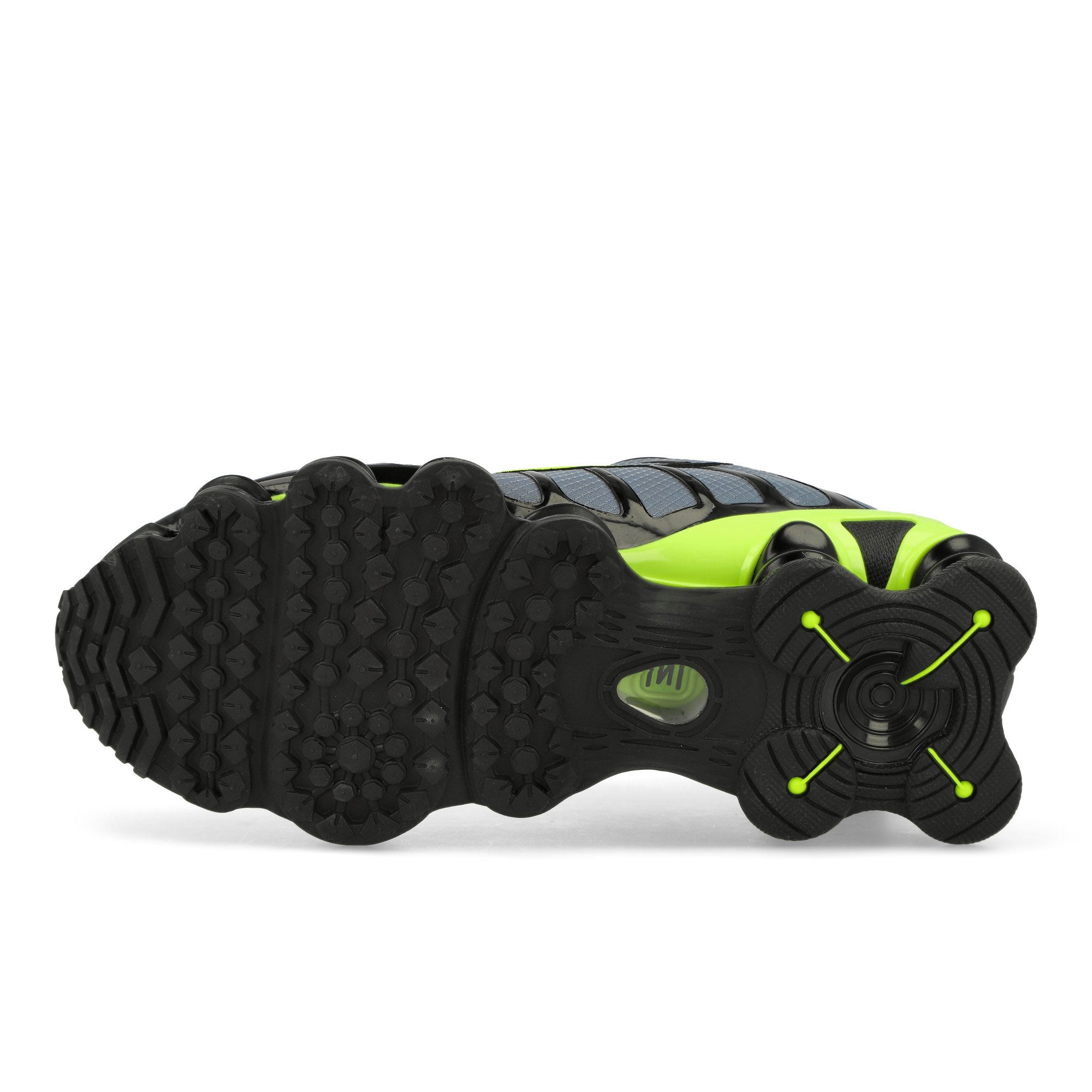 Nike Shox TL Thunderstorm / Volt - Black Low Top Sneakers  Detail View 1 | Overkill