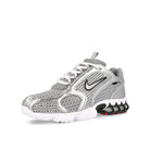 Nike Air Zoom Spiridon Cage 2 Lt Smoke Grey / Metallic Silver Low Top Sneakers  Close Up | Overkill