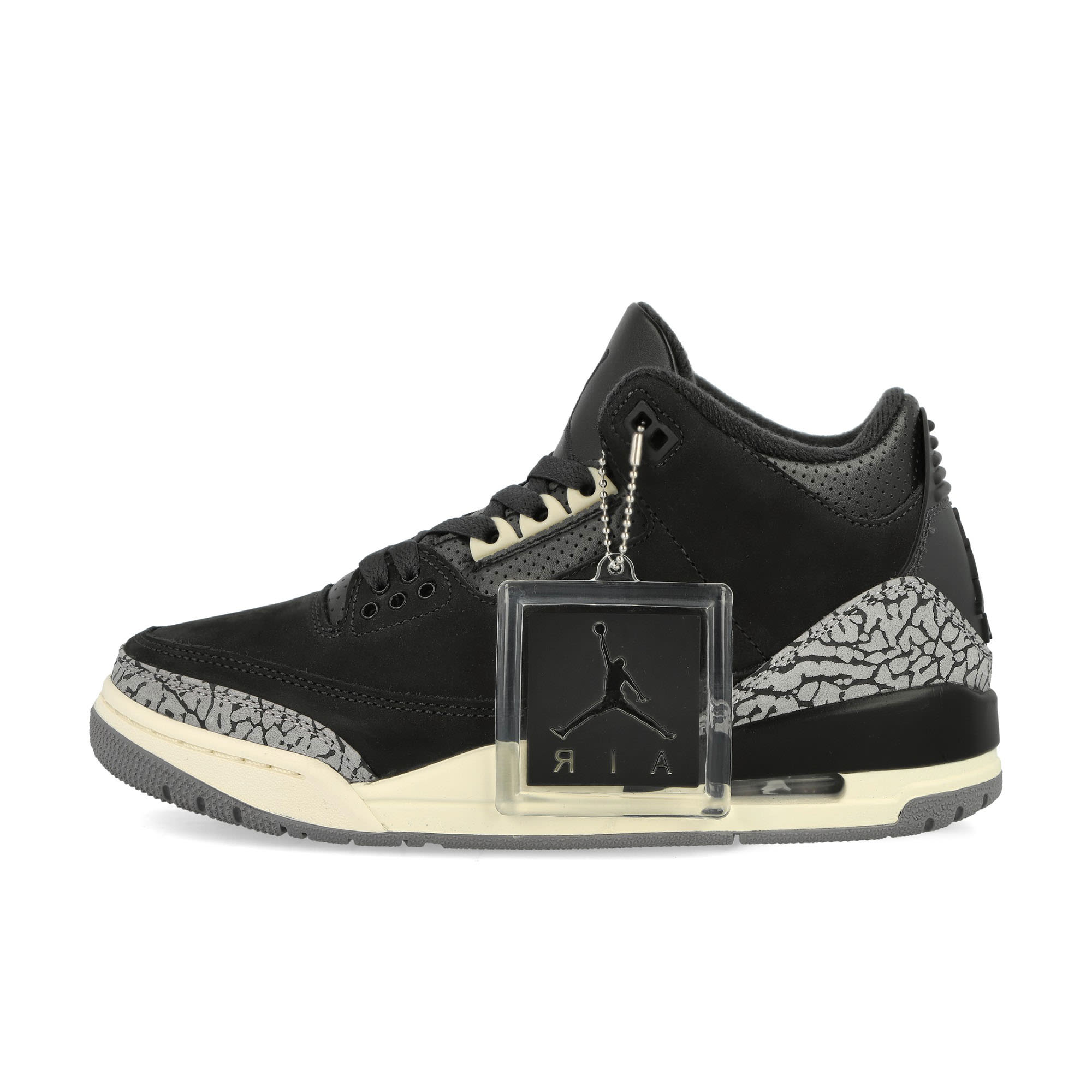 Jordan Wmns Air Jordan 3 Retro Off Noir-Black – Sail  -Cement Grey Sneakers CK9246 001  | Overkill