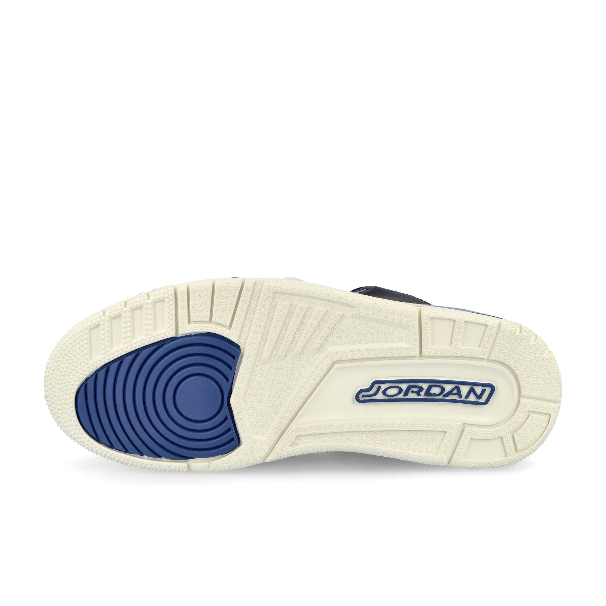 Wmns Air Jordan 3 Retro Sport Renaissance Obsidian / Chalk - Track Red Mid Top Sneakers CK9246 400 Detail View 2 | Overkill

