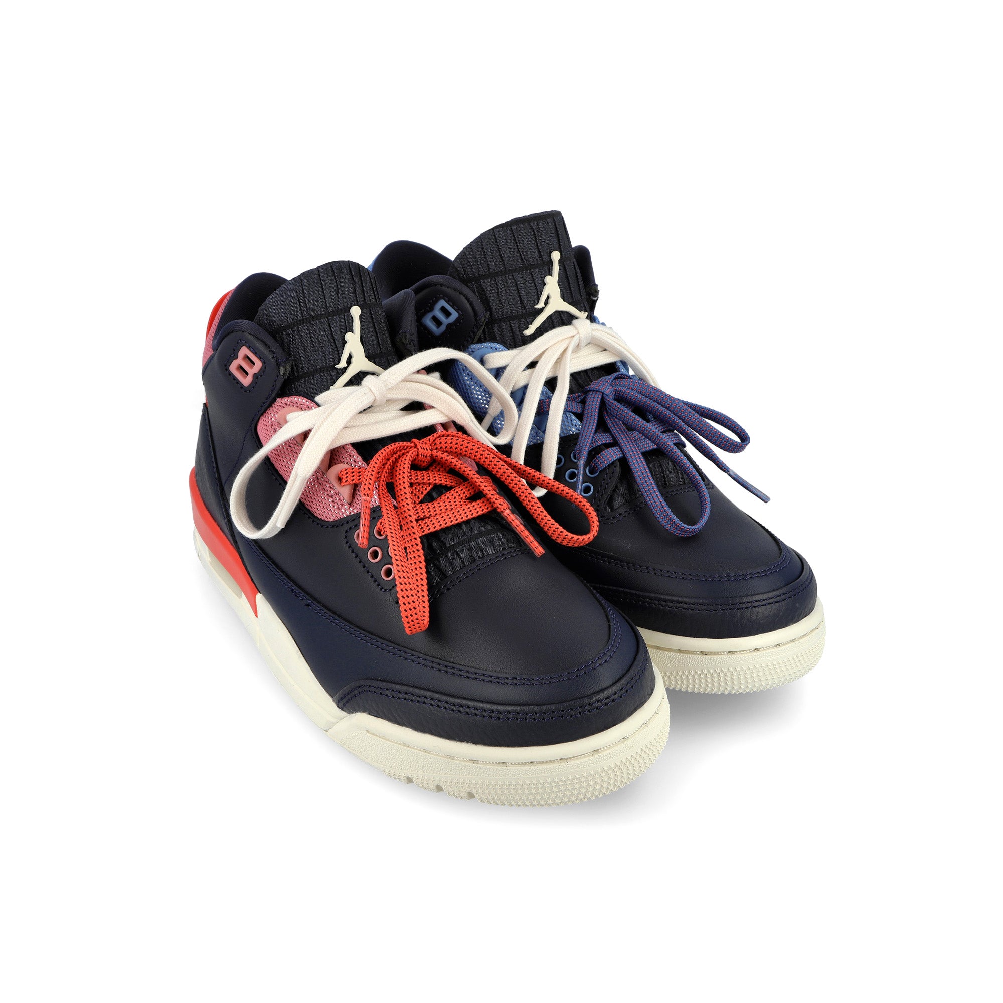 Wmns Air Jordan 3 Retro Sport Renaissance Obsidian / Chalk - Track Red Mid Top Sneakers CK9246 400 | Overkill

