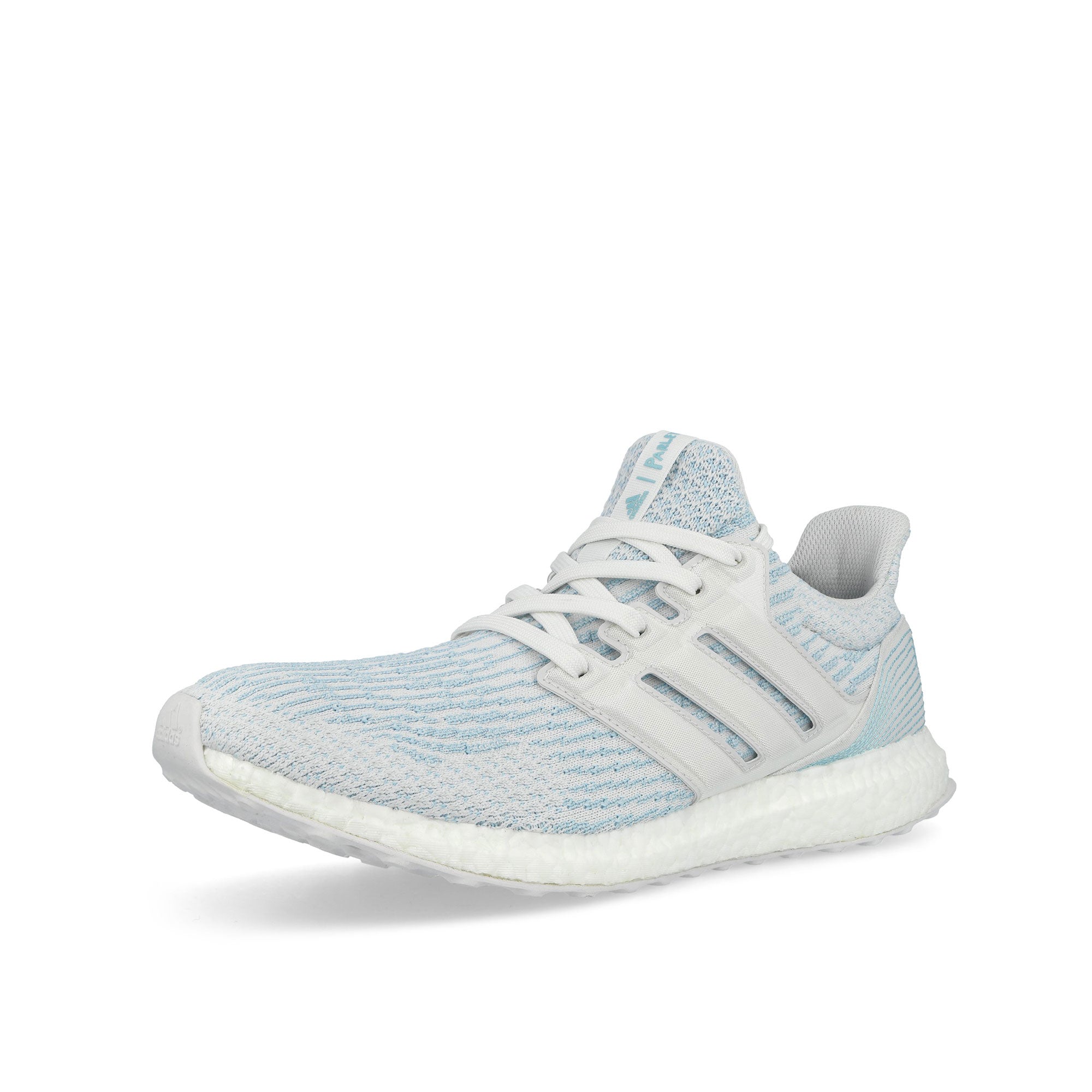 adidas UltraBOOST Parley Icey Blue / Footwear White Low Top Sneakers CP9685 Close-up | Overkill
