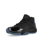 Air Jordan 11 Retro Gamma Black / Gamma Blue - Black - Varsity Maize High Top Sneakers CT8012 047 Close-up | Overkill
