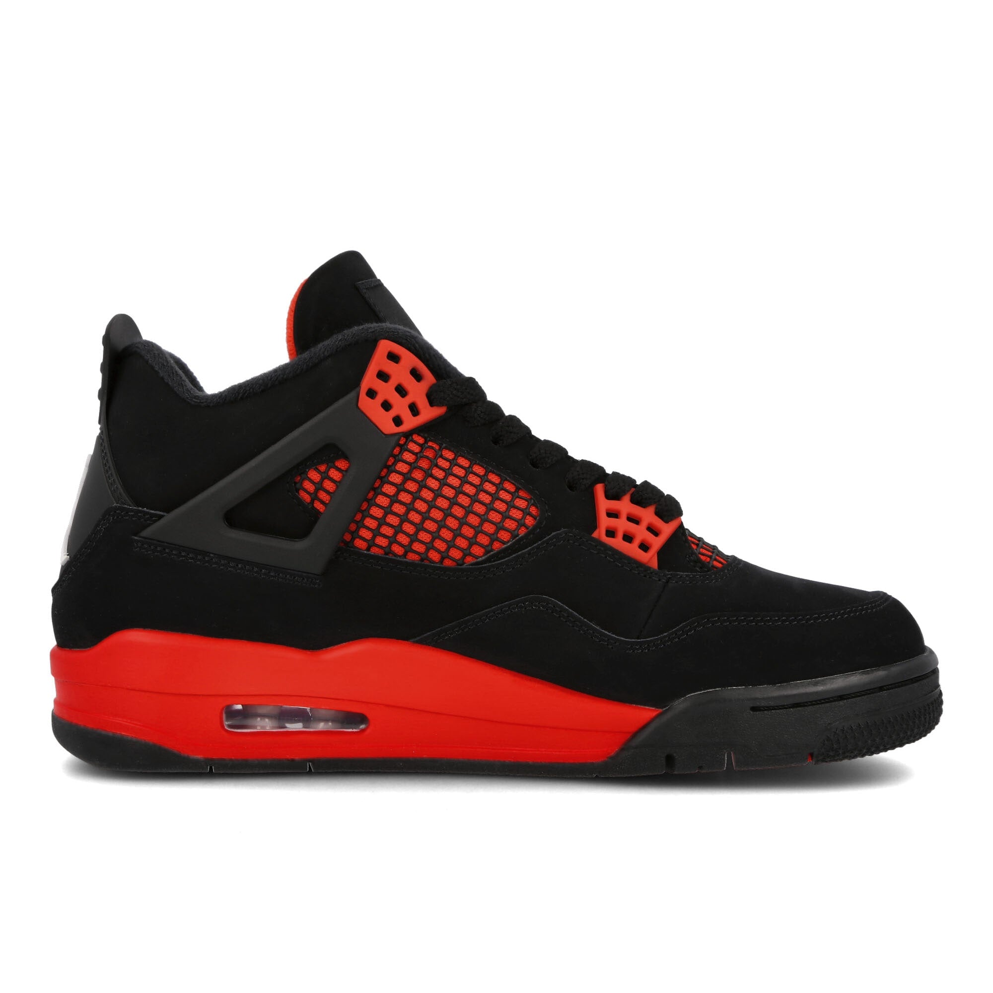 Jordan Air Jordan 4 Retro Black / Multicolor - Multicolor   Material | Overkill